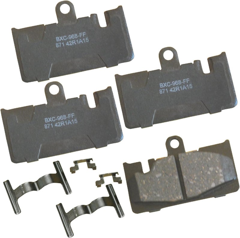 Bendix Premium SBC871 Ceramic Rear Brake Pads for Lexus LS430 2006-2001 - Image 1